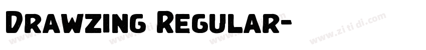Drawzing Regular字体转换 Drawzing Regular字体转换